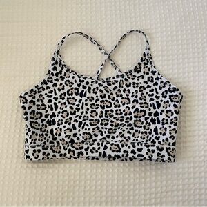 shein leopard print sports bra